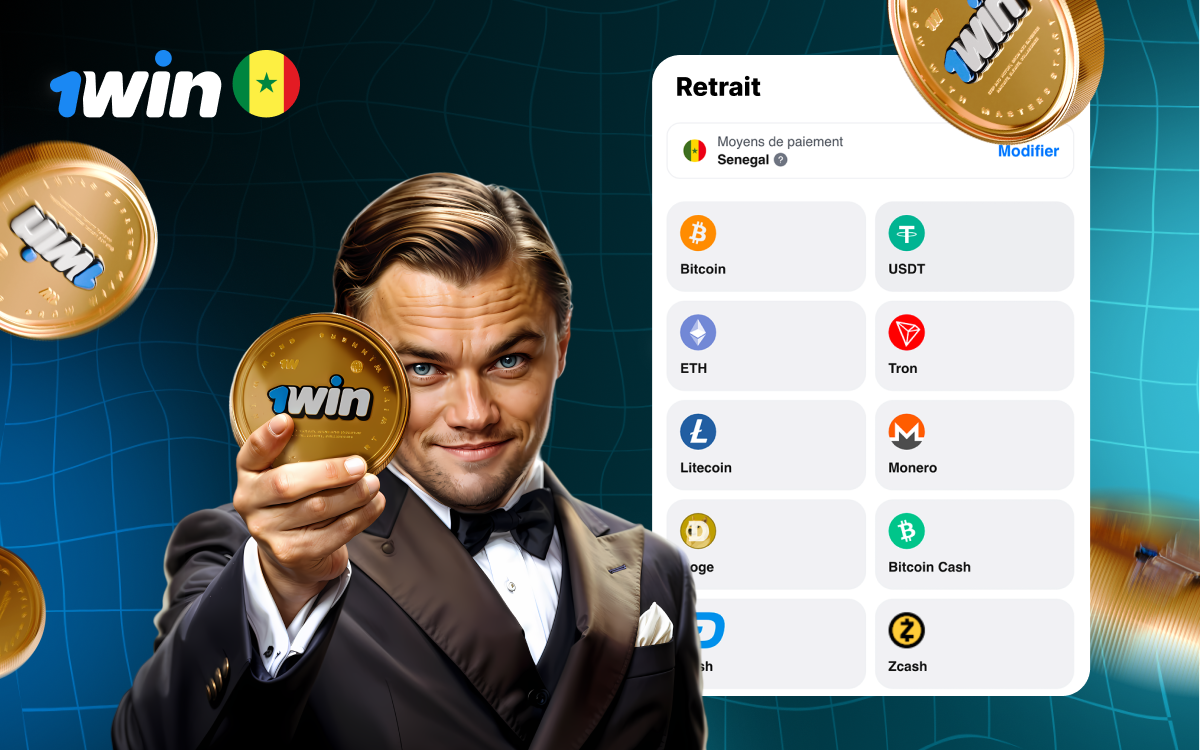 1win Paiements: Dépôts/Retraits via Mobile Money, Visa & Crypto.